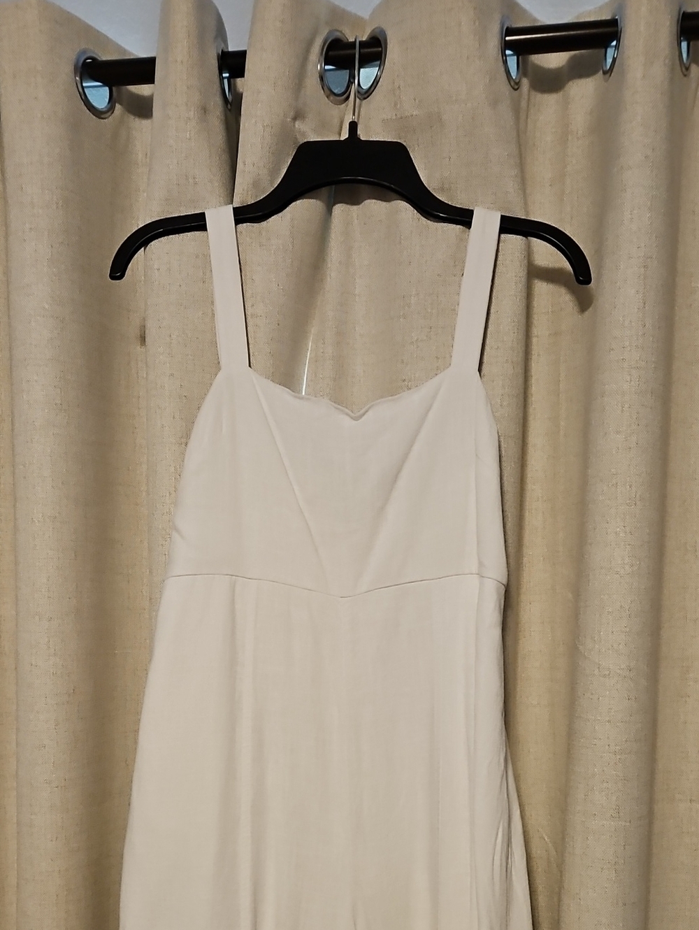 Classic White Sleeveless Jumpsuit
